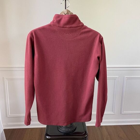 Cabela’s Lightweight Fleece 1/4 Zip Pullover Shirt Clay S - Picture 5 of 7